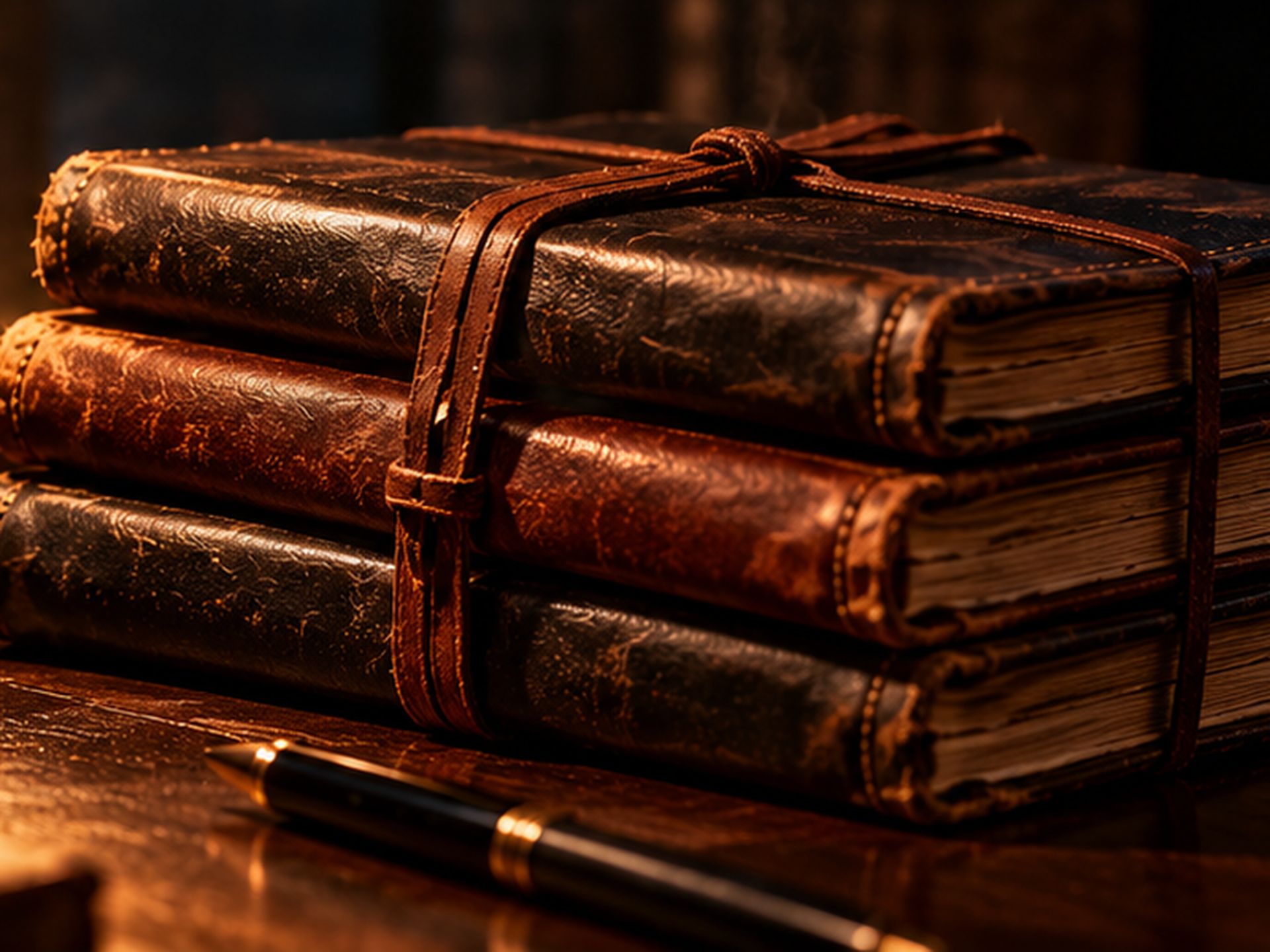 A piece of the life behind the page